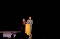 Vice President Sue Graves and President Roger Davidson